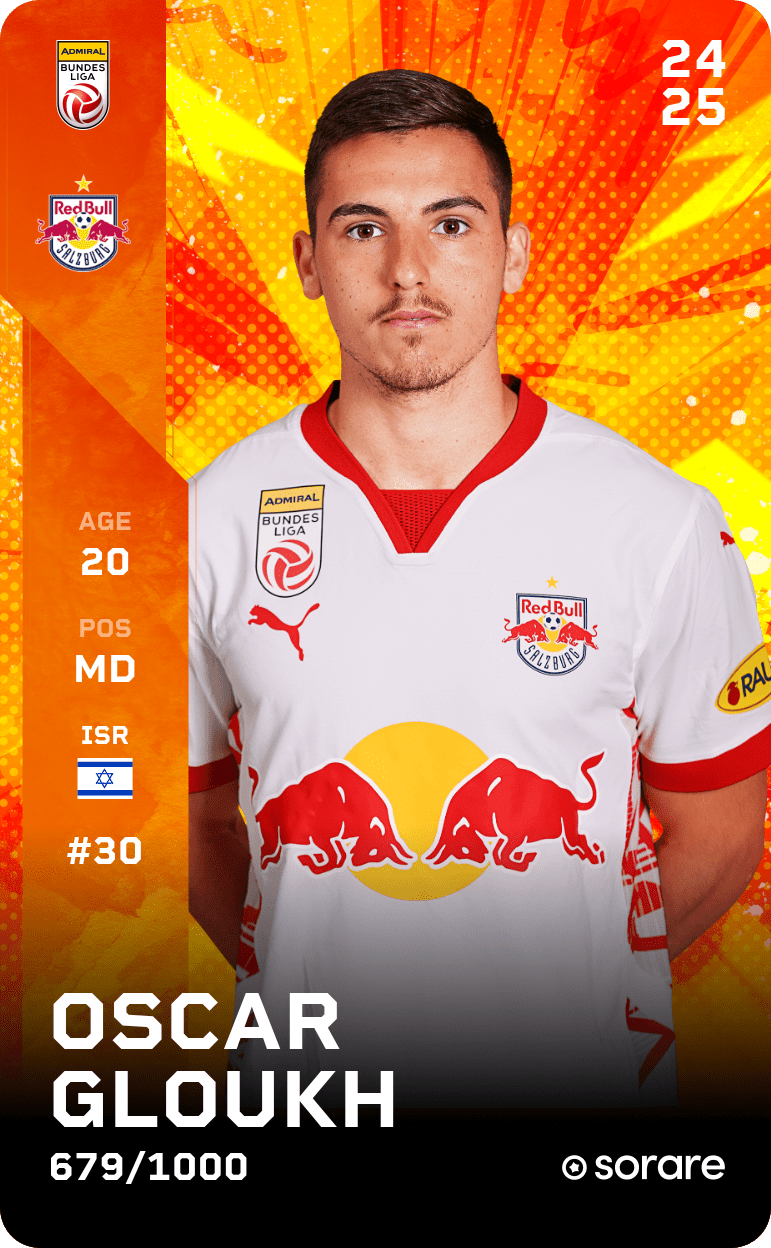 Oscar Gloukh 2024-25 • Limited 679/1000