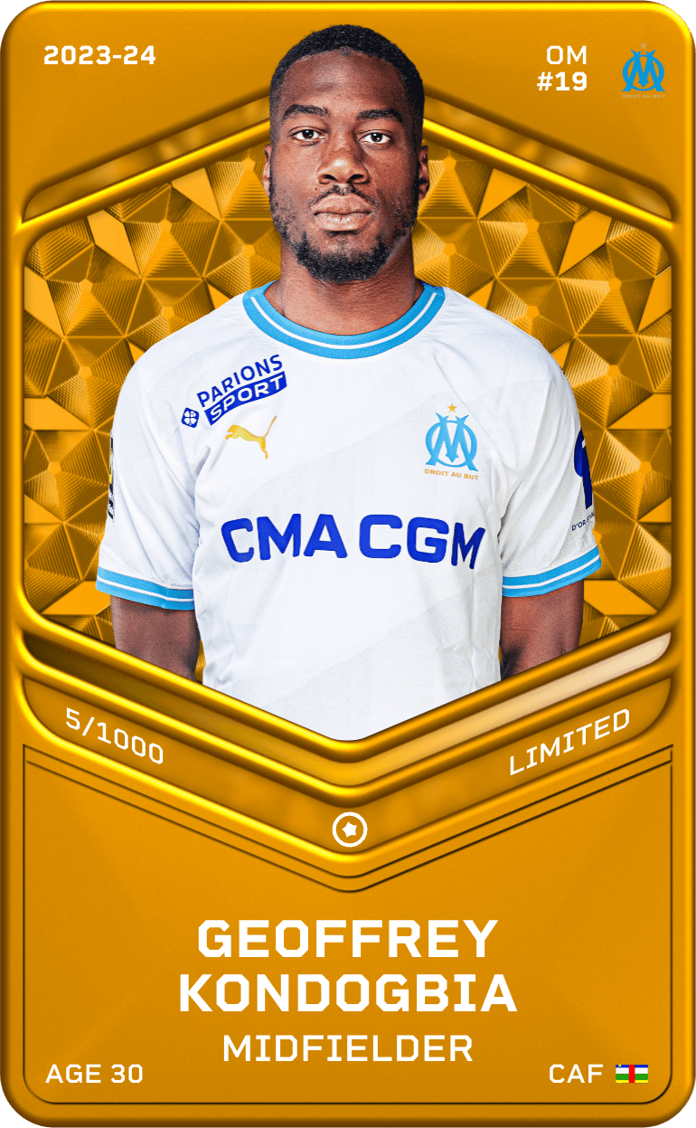 Geoffrey Kondogbia 2023-24 • Limited 5/1000