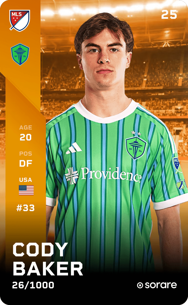 Cody Baker 2025-26 • Limited 26/1000