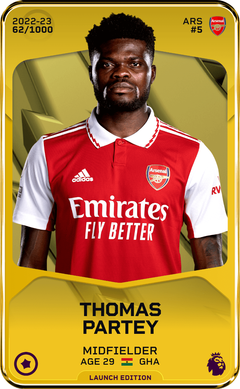 Thomas Partey 2022-23 • Limited 62/1000