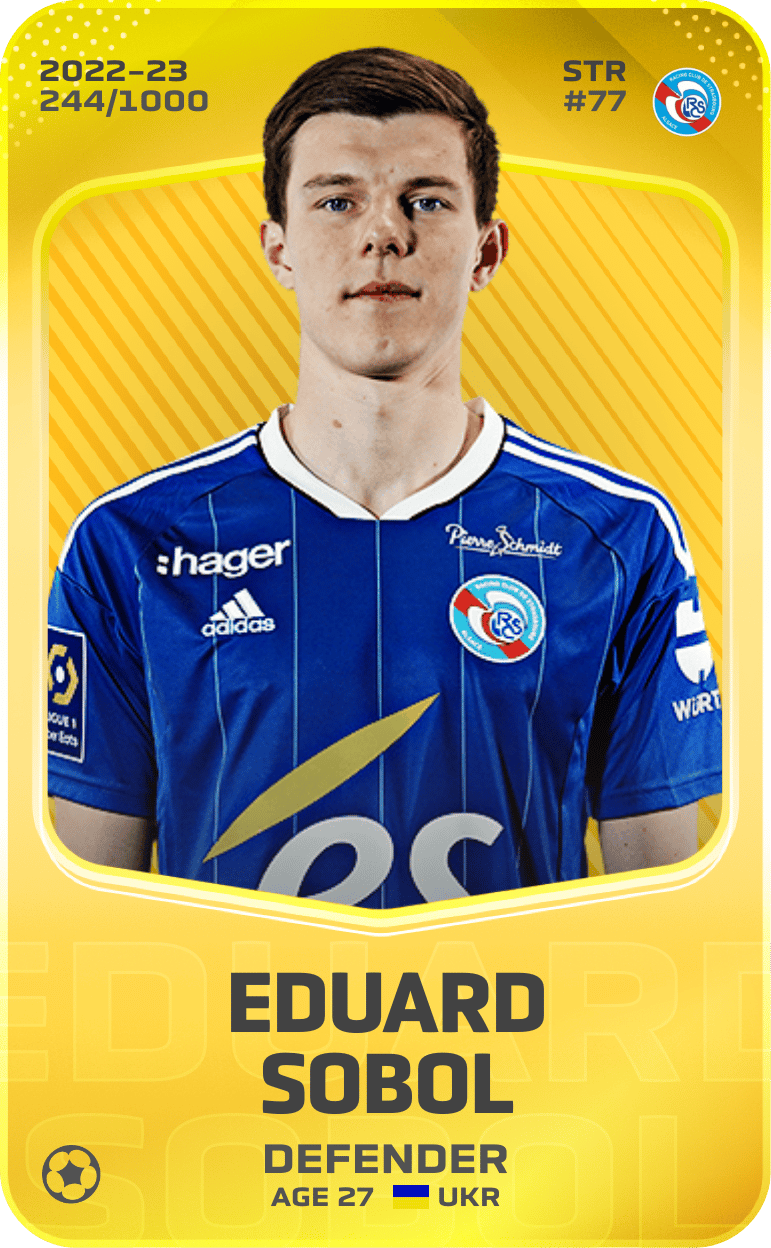 Eduard Sobol 2022-23 • Limited 244/1000
