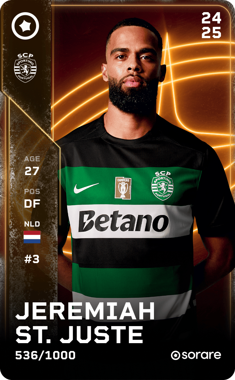Jeremiah St. Juste 2024-25 • Limited 536/1000
