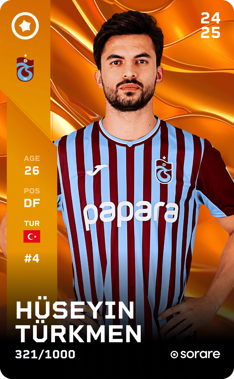 Hüseyin Türkmen 2024-25 • Limited 321/1000