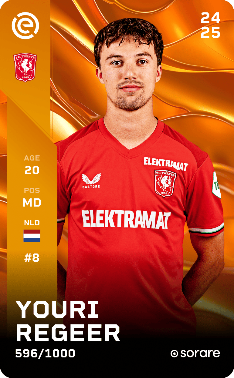 Youri Regeer 2024-25 • Limited 596/1000