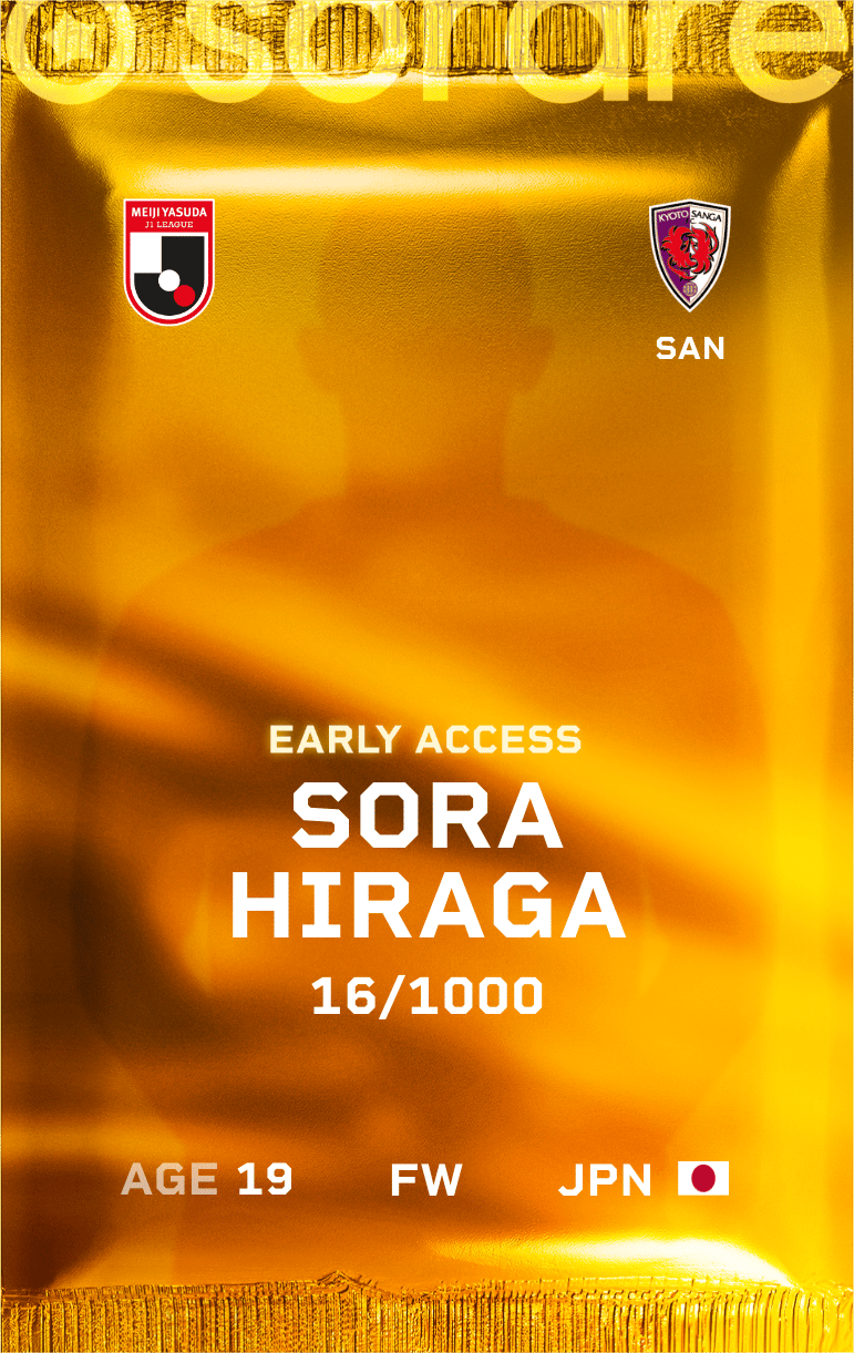 Sora Hiraga 2025-26 • Limited 16/1000
