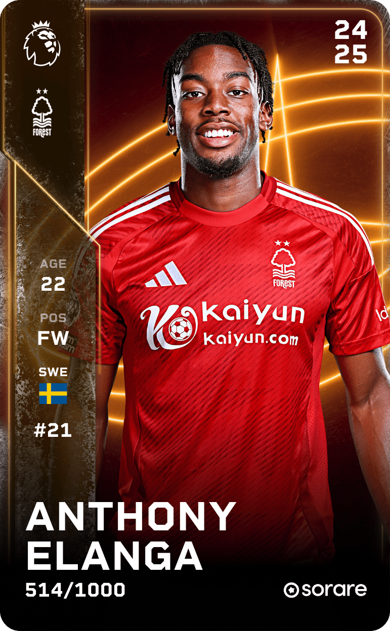 Anthony Elanga 2024-25 • Limited 514/1000