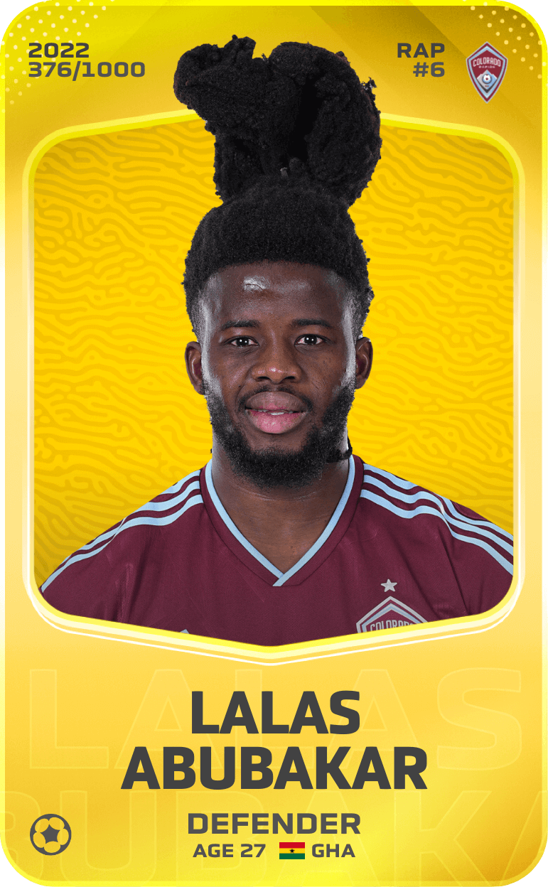 Lalas Abubakar 2022-23 • Limited 376/1000