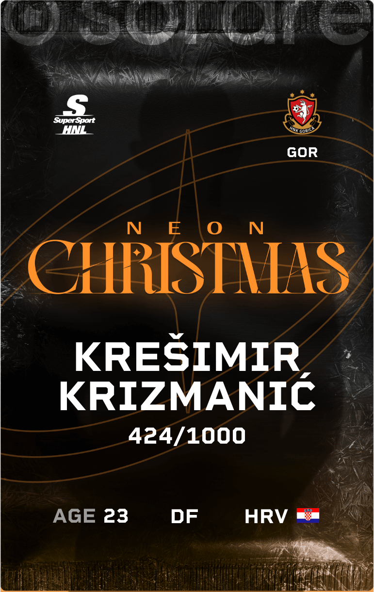 Krešimir Krizmanić 2024-25 • Limited 424/1000