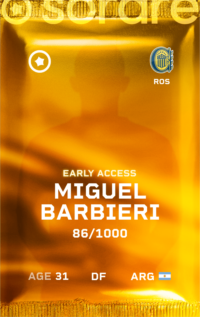 Miguel Barbieri 2025-26 • Limited 86/1000