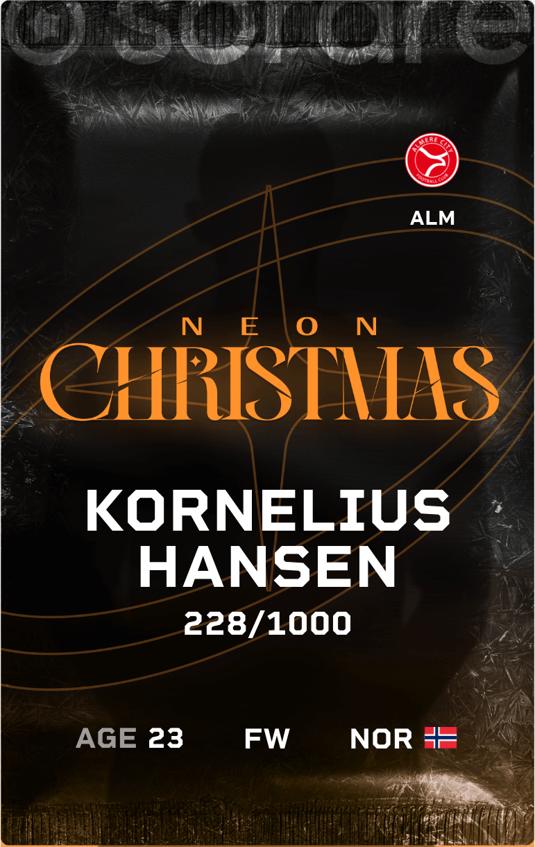 Kornelius Hansen 2024-25 • Limited 228/1000