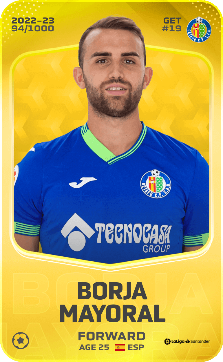 Borja Mayoral 2022-23 • Limited 94/1000