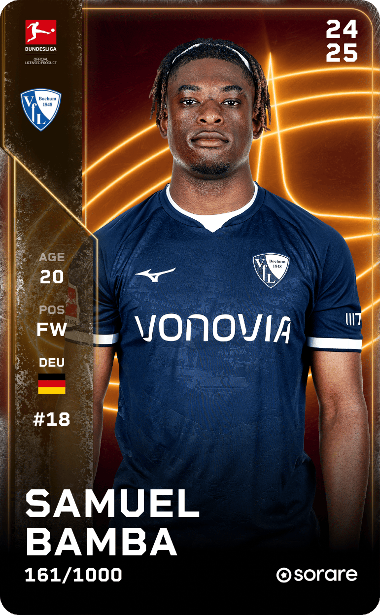 Samuel Bamba 2024-25 • Limited 161/1000