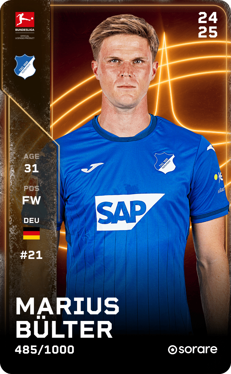 Marius Bülter 2024-25 • Limited 485/1000