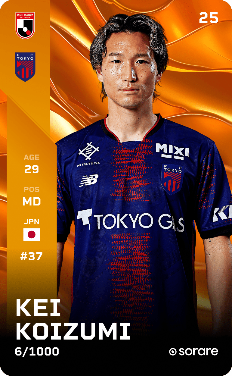 Kei Koizumi 2025-26 • Limited 6/1000