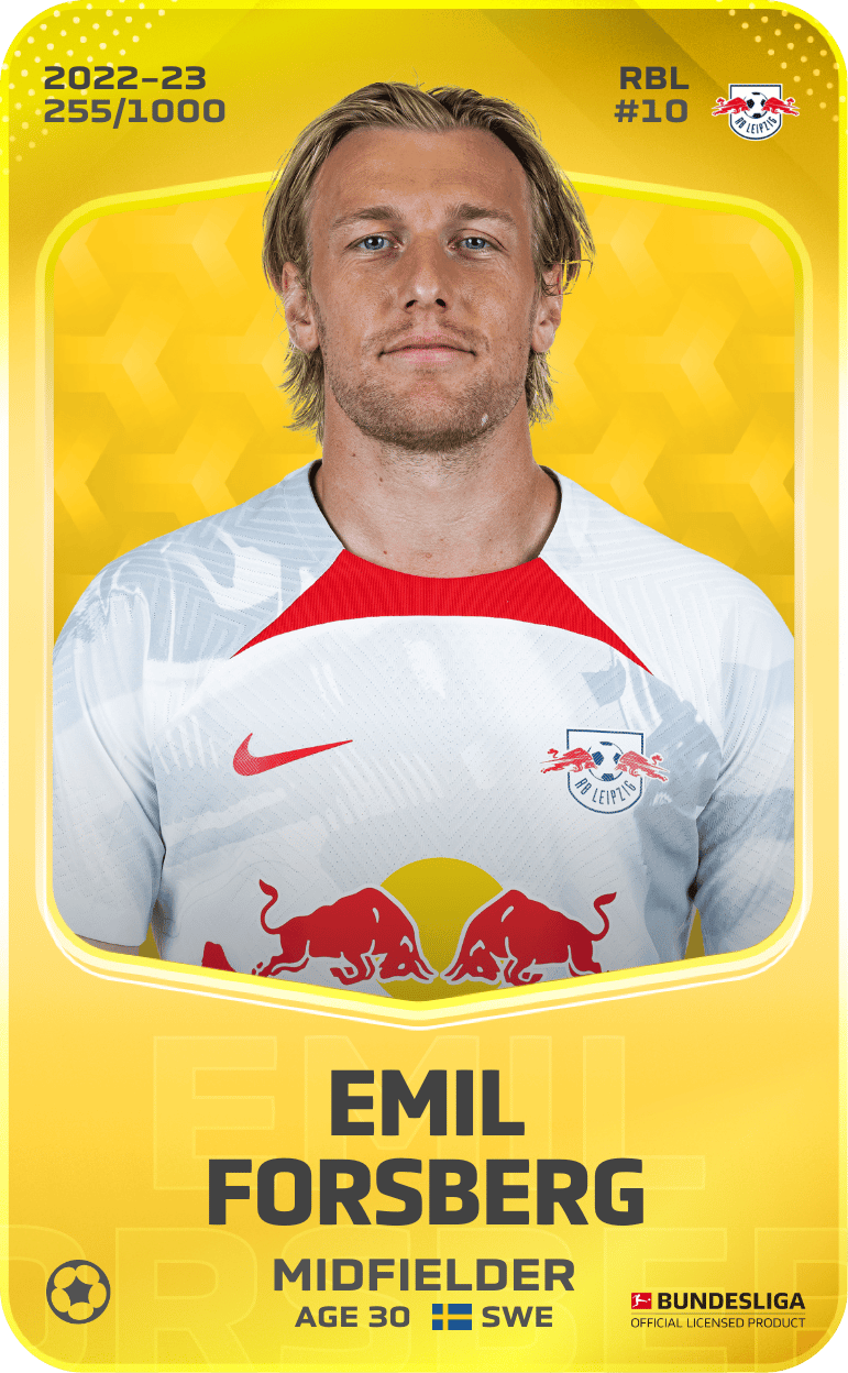 Emil Forsberg 2022-23 • Limited 255/1000