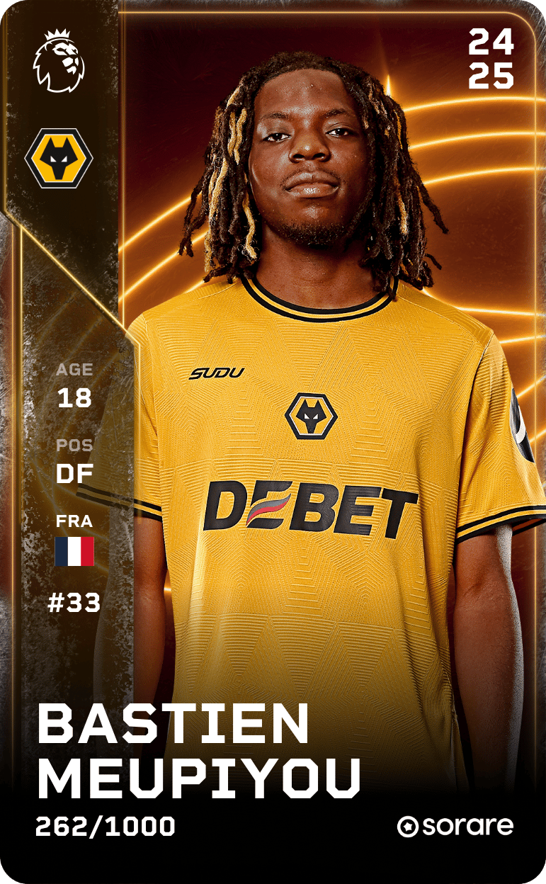 Bastien Meupiyou 2024-25 • Limited 262/1000