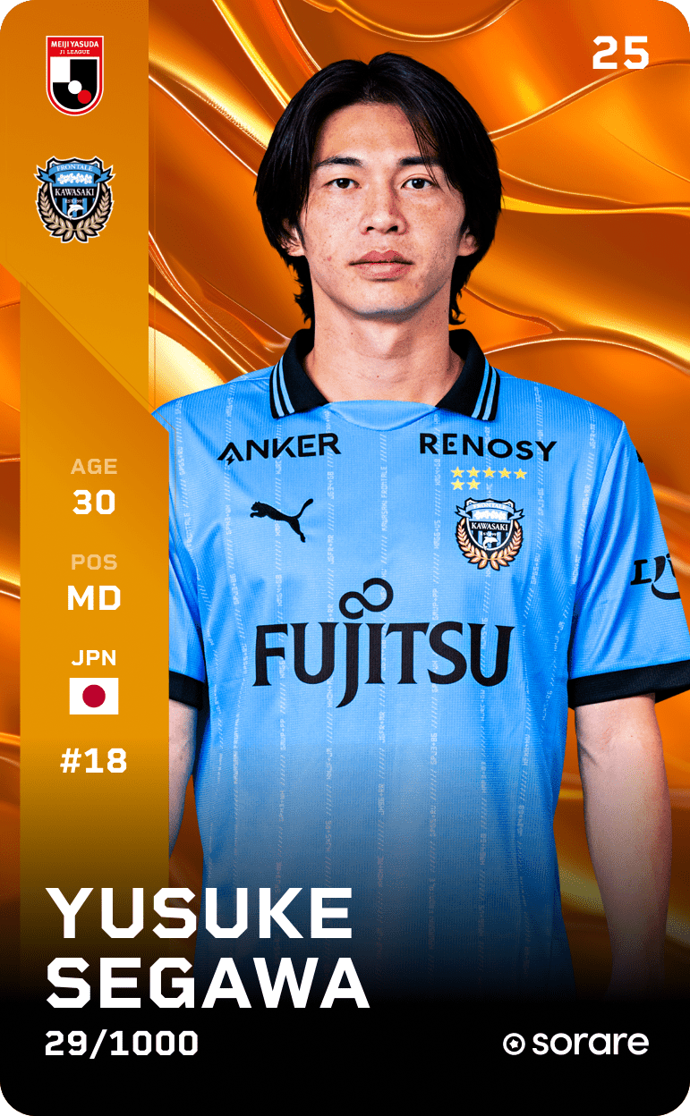 Yusuke Segawa 2025-26 • Limited 29/1000