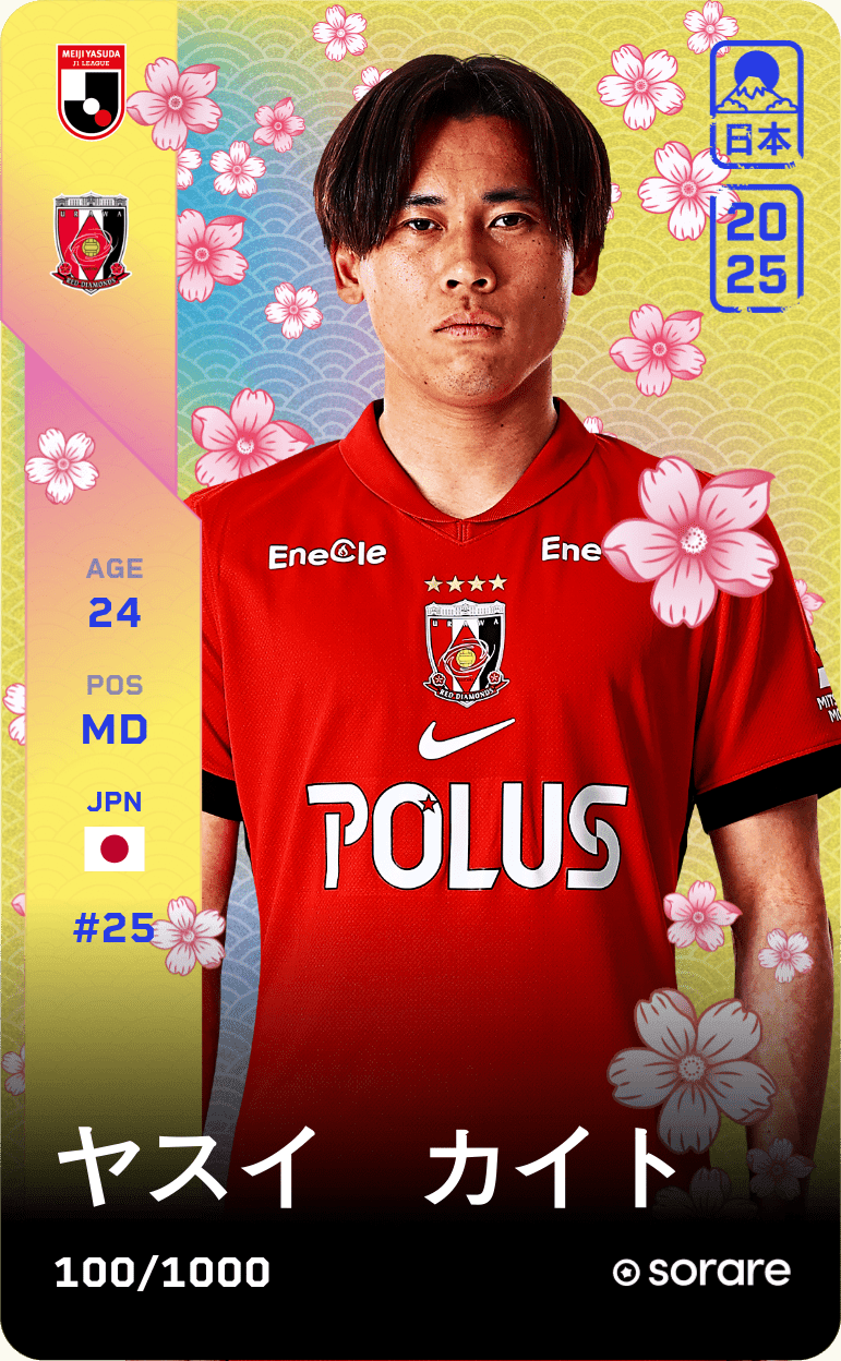 Kaito Yasui 2025-26 • Limited 100/1000