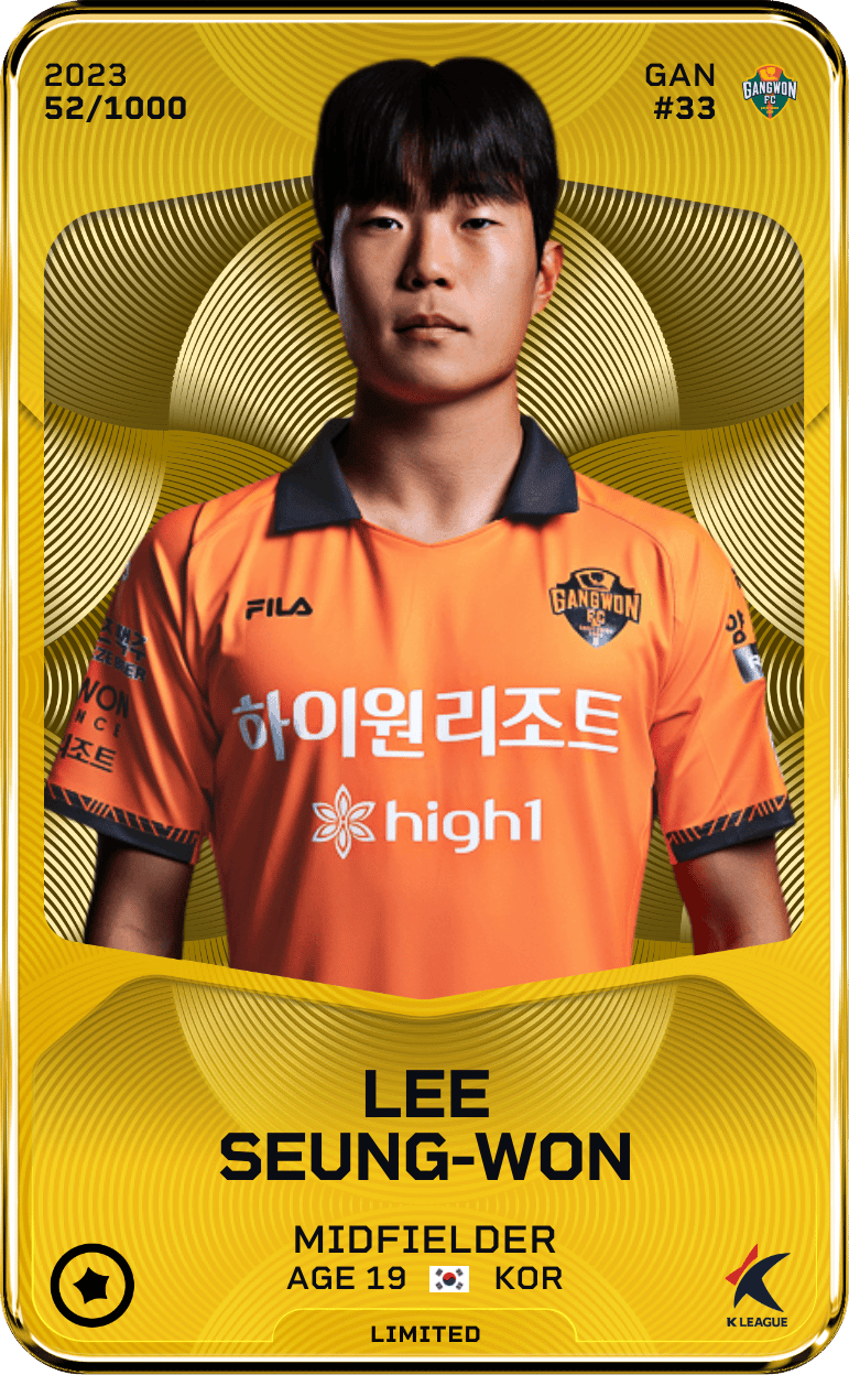 Lee Seung-Won 2023-24 • Limited 52/1000
