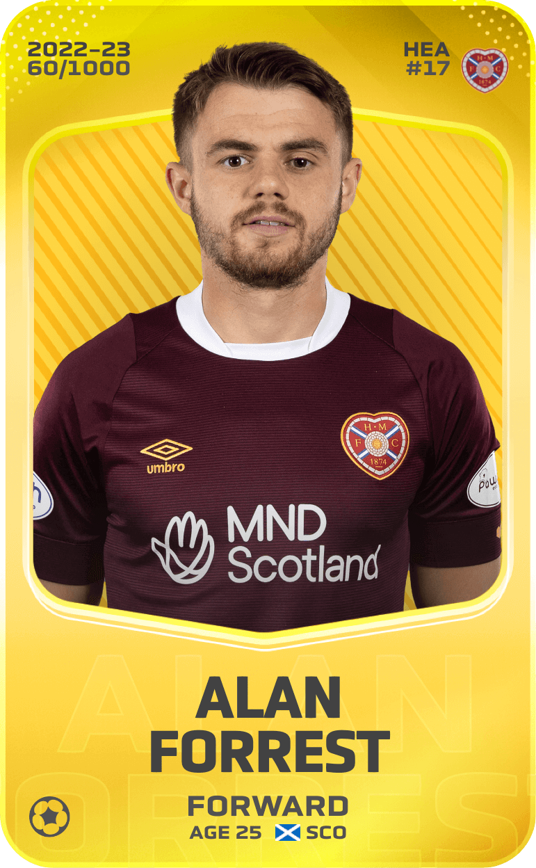 Alan Forrest 2022-23 • Limited 60/1000