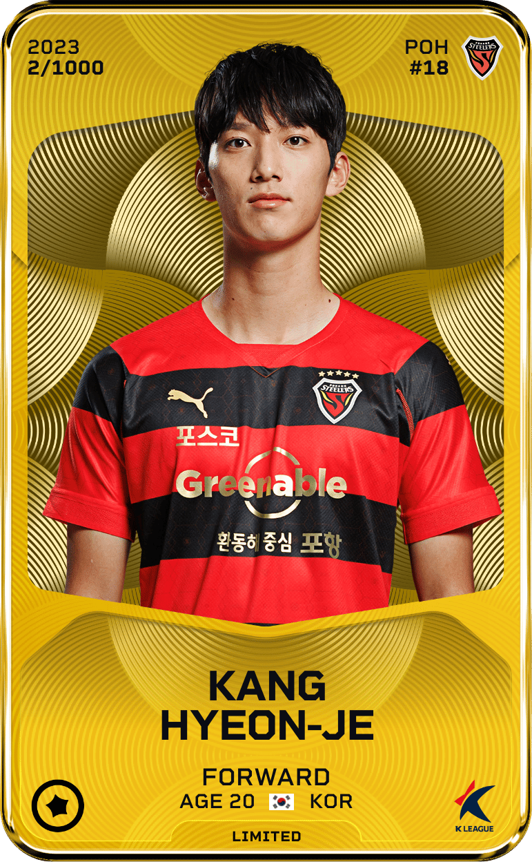 Kang Hyeon-Je 2023-24 • Limited 2/1000