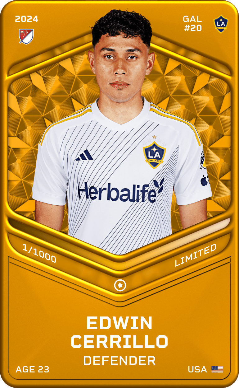 Edwin Cerrillo 2024-25 • Limited 1/1000