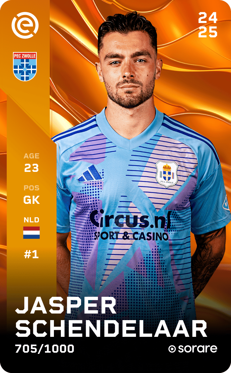 Jasper Schendelaar 2024-25 • Limited 705/1000
