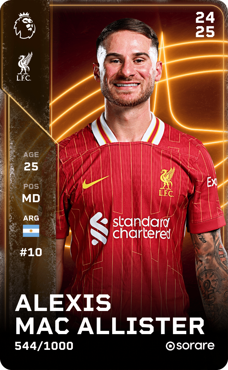 Alexis Mac Allister 2024-25 • Limited 544/1000