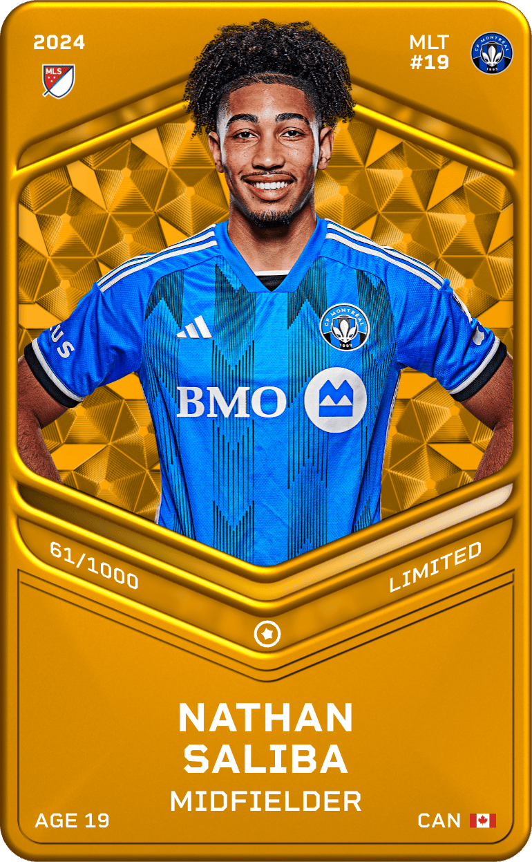 Nathan Saliba 2024-25 • Limited 61/1000