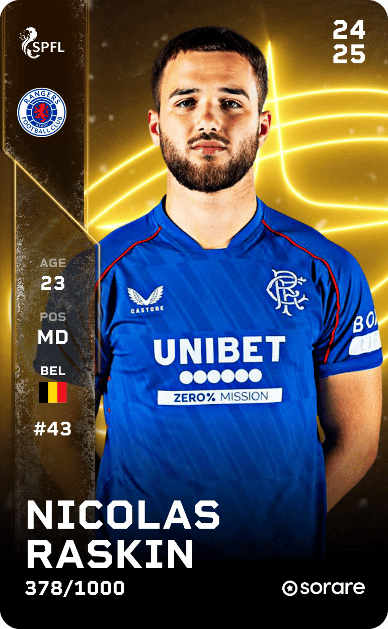 Nicolas Raskin 2024-25 • Limited 378/1000