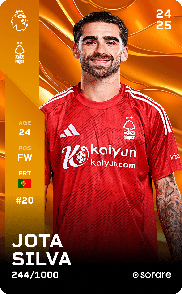 Jota Silva 2024-25 • Limited 244/1000