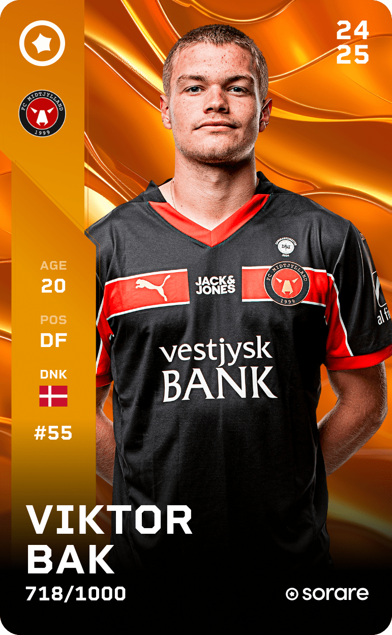 Viktor Bak 2024-25 • Limited 718/1000