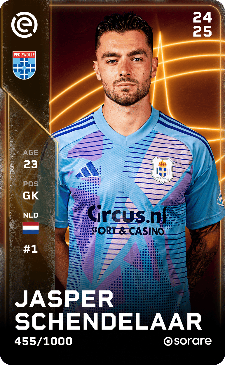 Jasper Schendelaar 2024-25 • Limited 455/1000