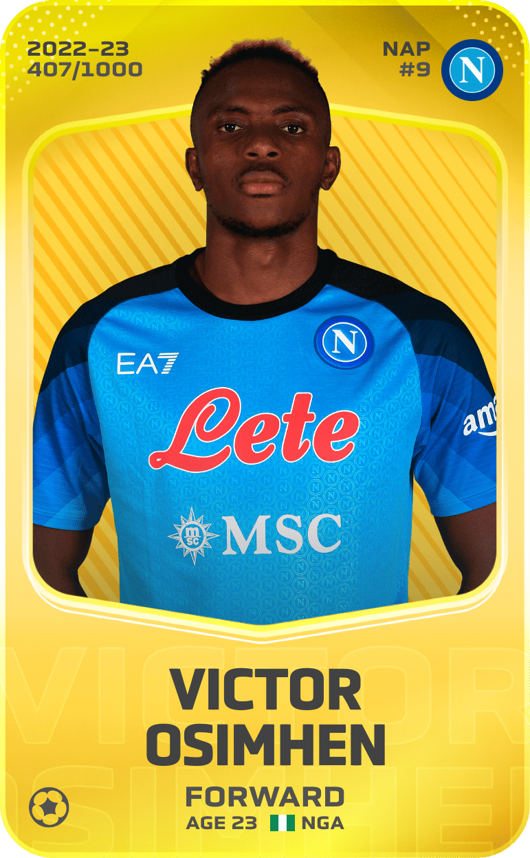 Victor Osimhen 2022-23 • Limited 407/1000