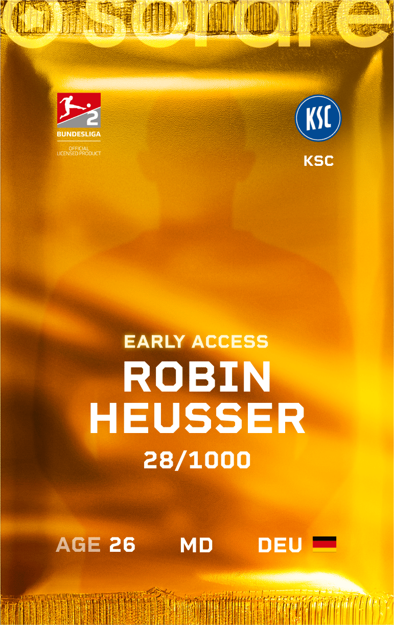 Robin Heußer 2024-25 • Limited 28/1000