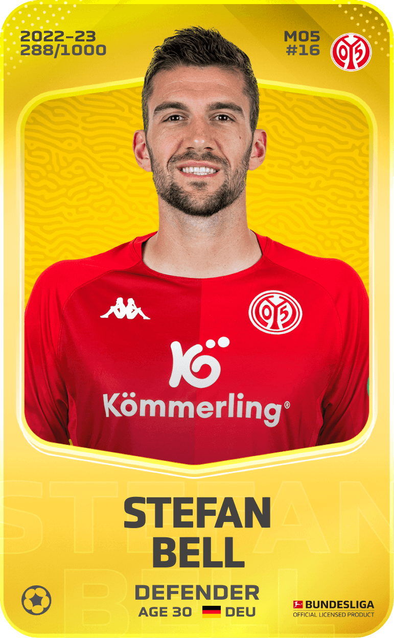 Stefan Bell 2022-23 • Limited 288/1000