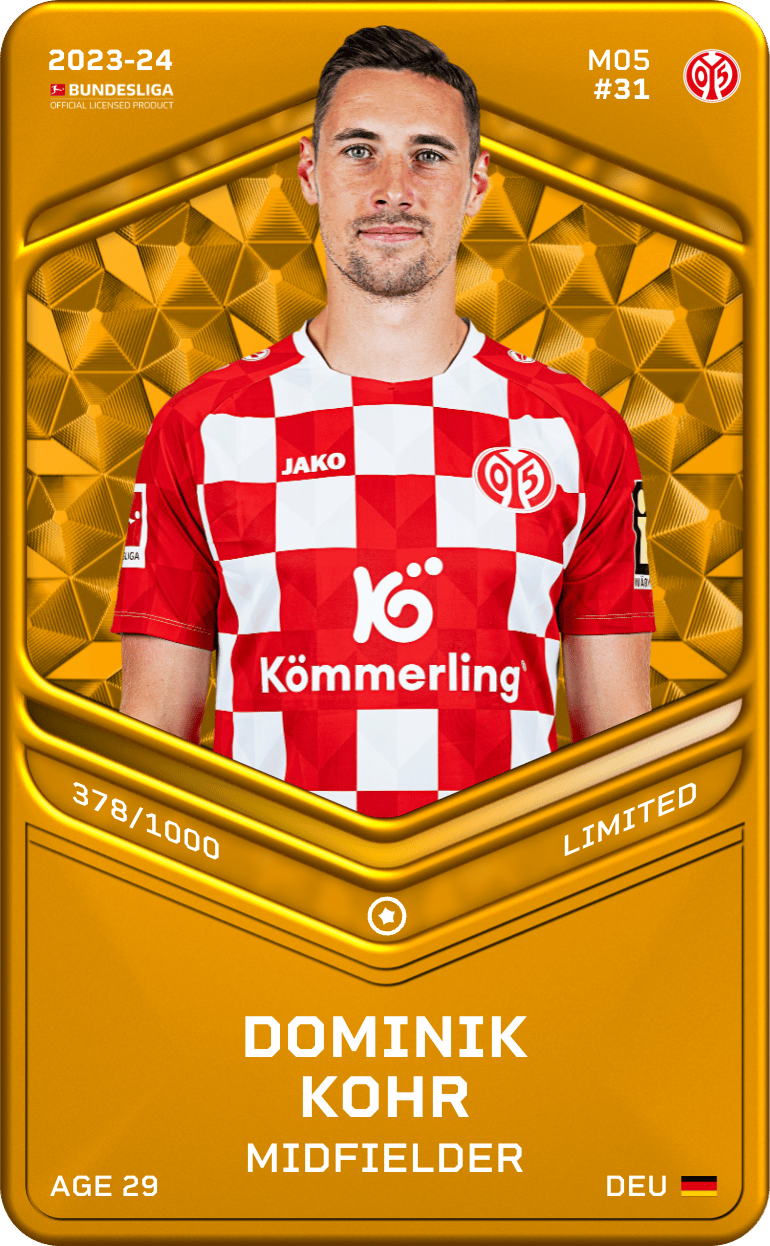 Dominik Kohr 2023-24 • Limited 378/1000