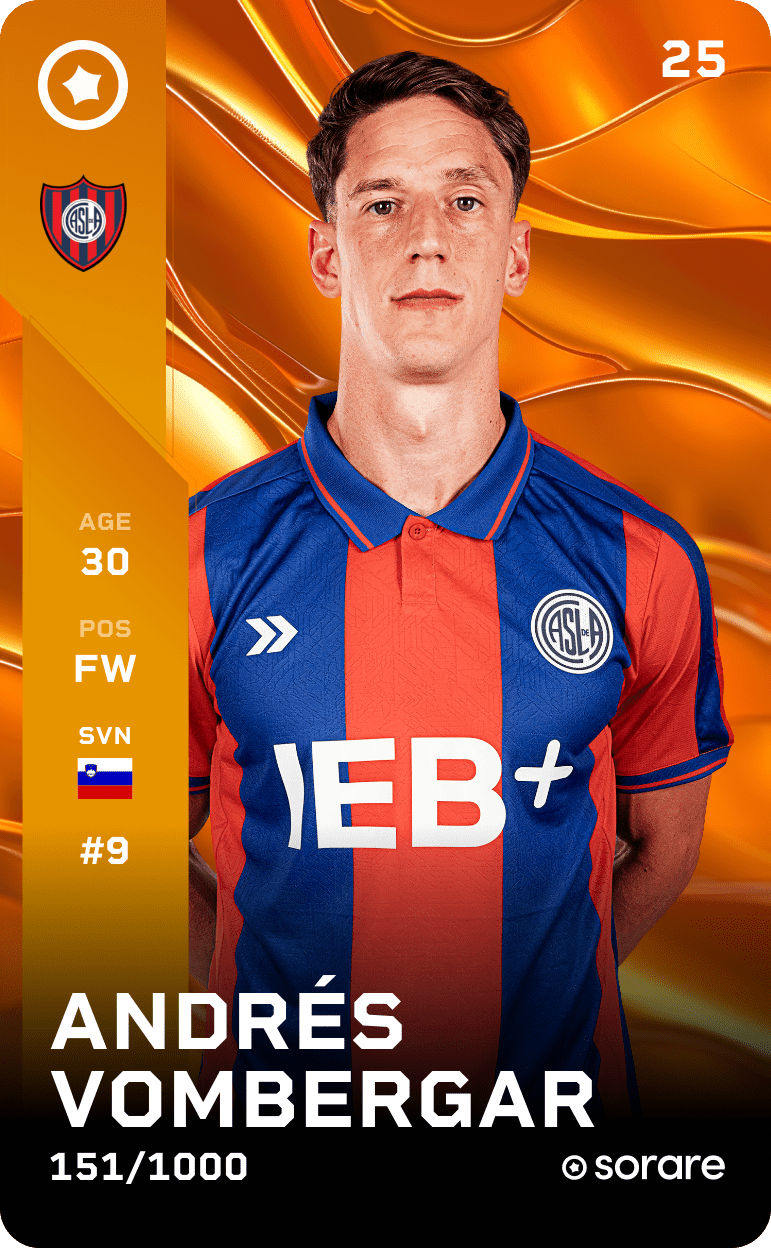 Andrés Vombergar 2025-26 • Limited 151/1000