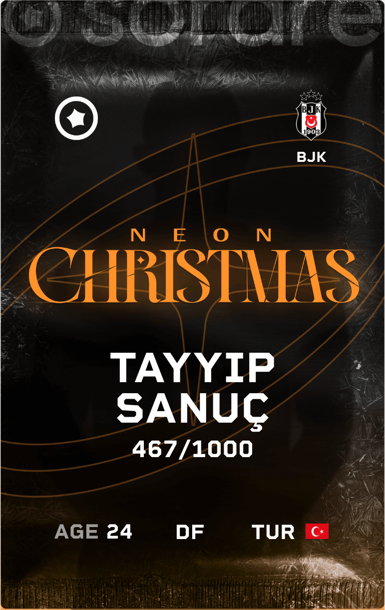 Tayyip Sanuç 2024-25 • Limited 467/1000