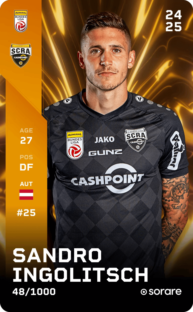 Sandro Ingolitsch 2024-25 • Limited 48/1000