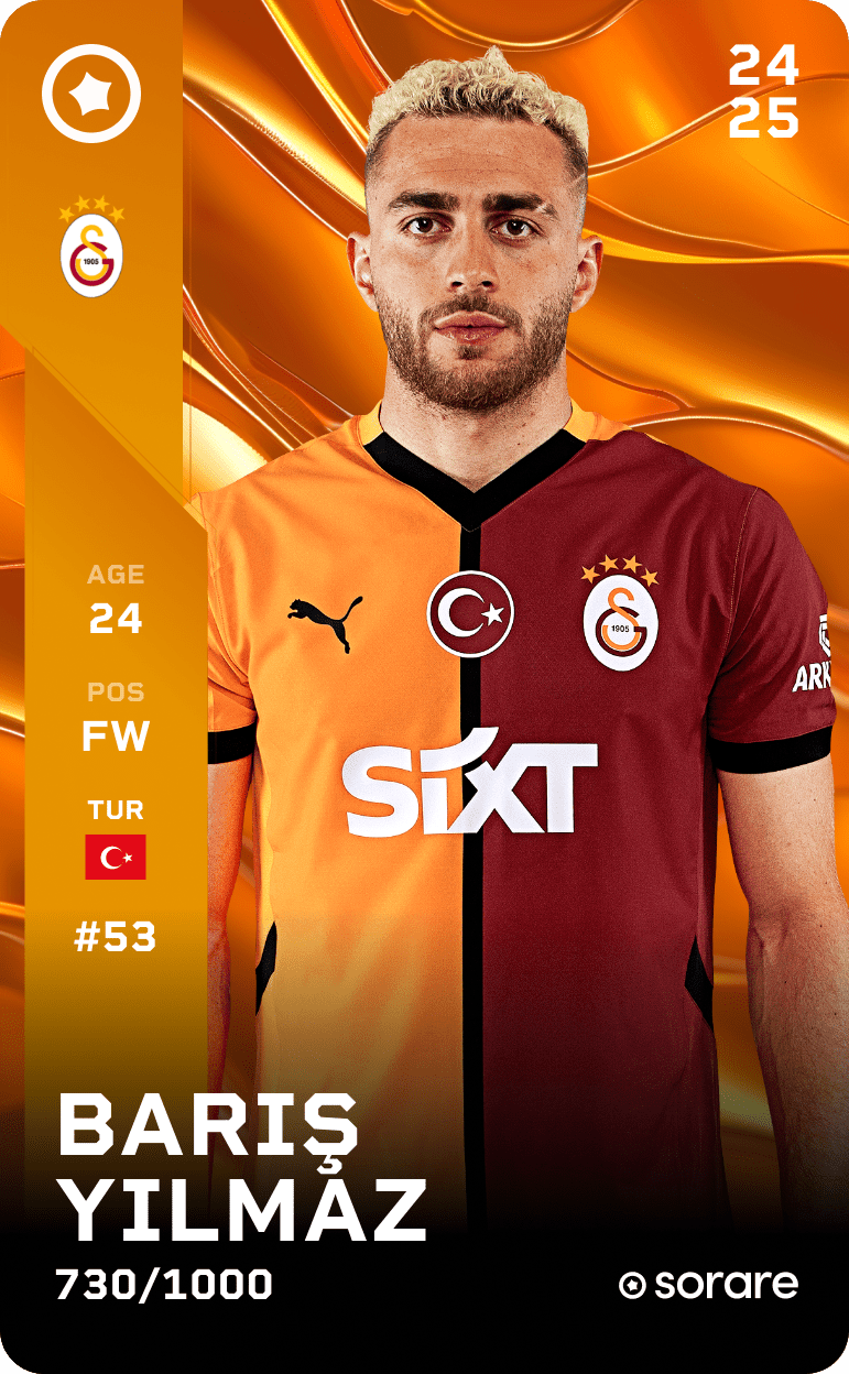 Barış Yılmaz 2024-25 • Limited 730/1000