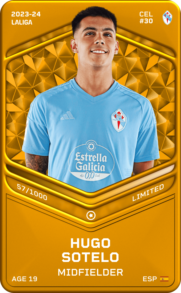 Hugo Sotelo 2023-24 • Limited 57/1000