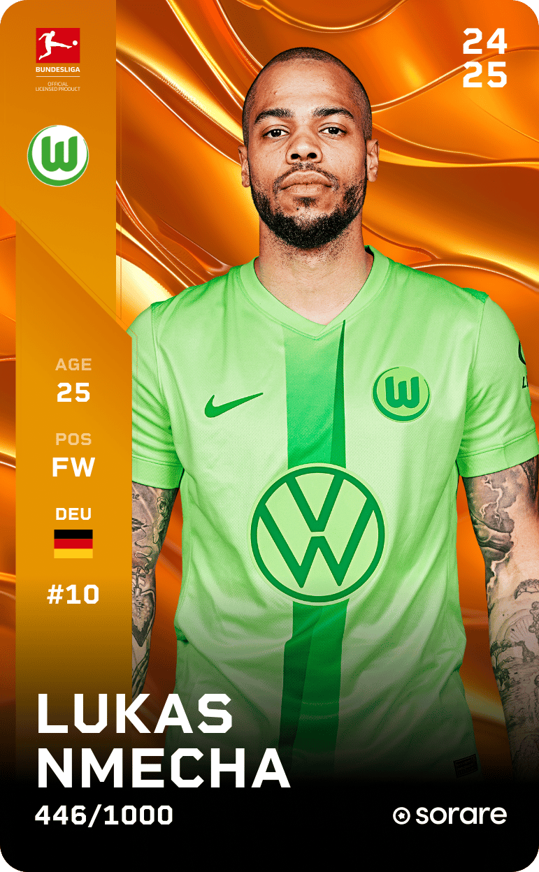 Lukas Nmecha 2024-25 • Limited 446/1000
