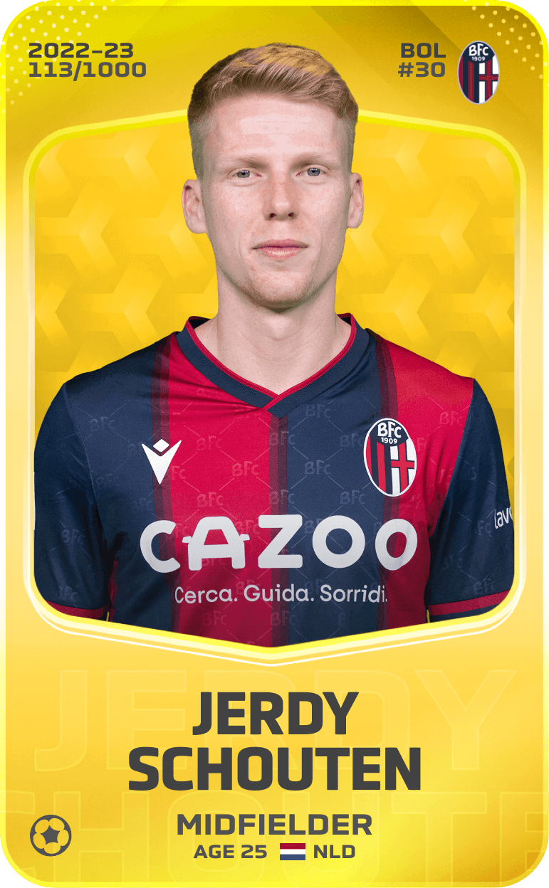 Jerdy Schouten 2022-23 • Limited 113/1000