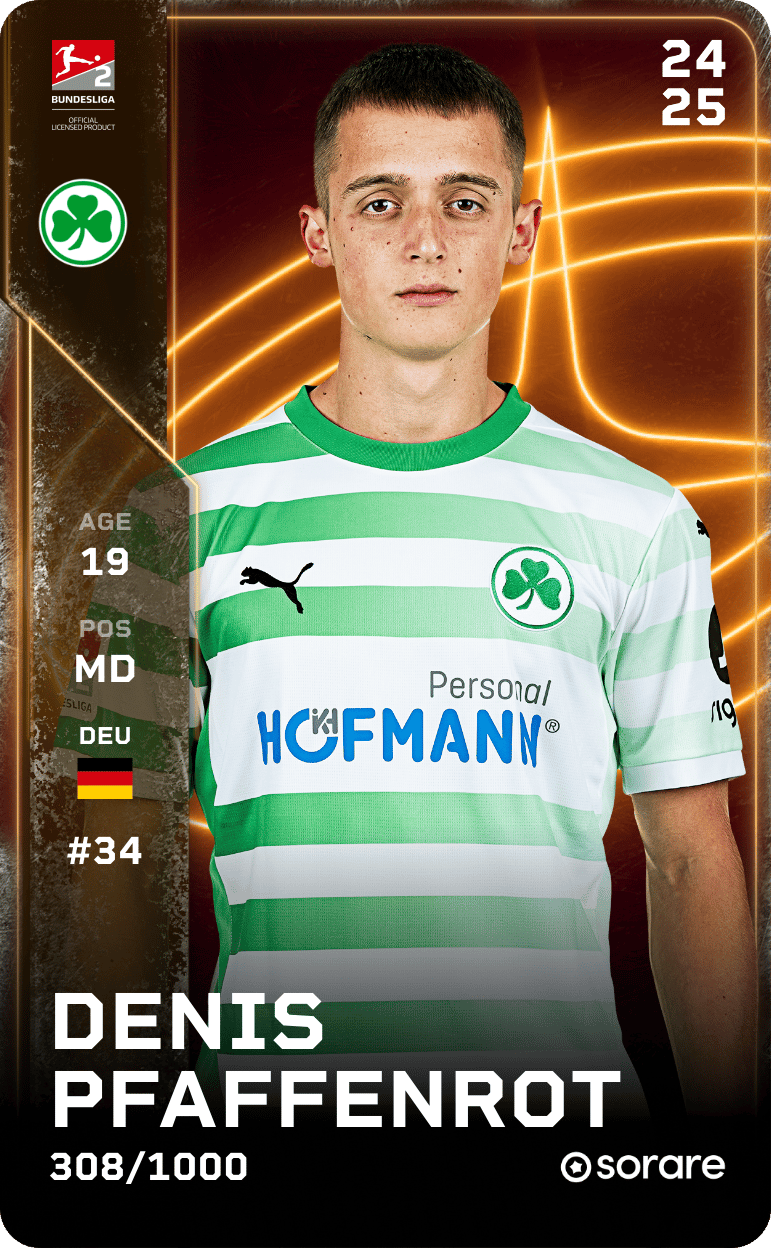 Denis Pfaffenrot 2024-25 • Limited 308/1000