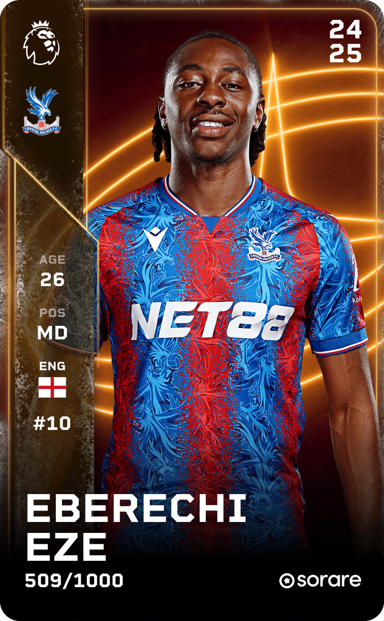 Eberechi Eze 2024-25 • Limited 509/1000