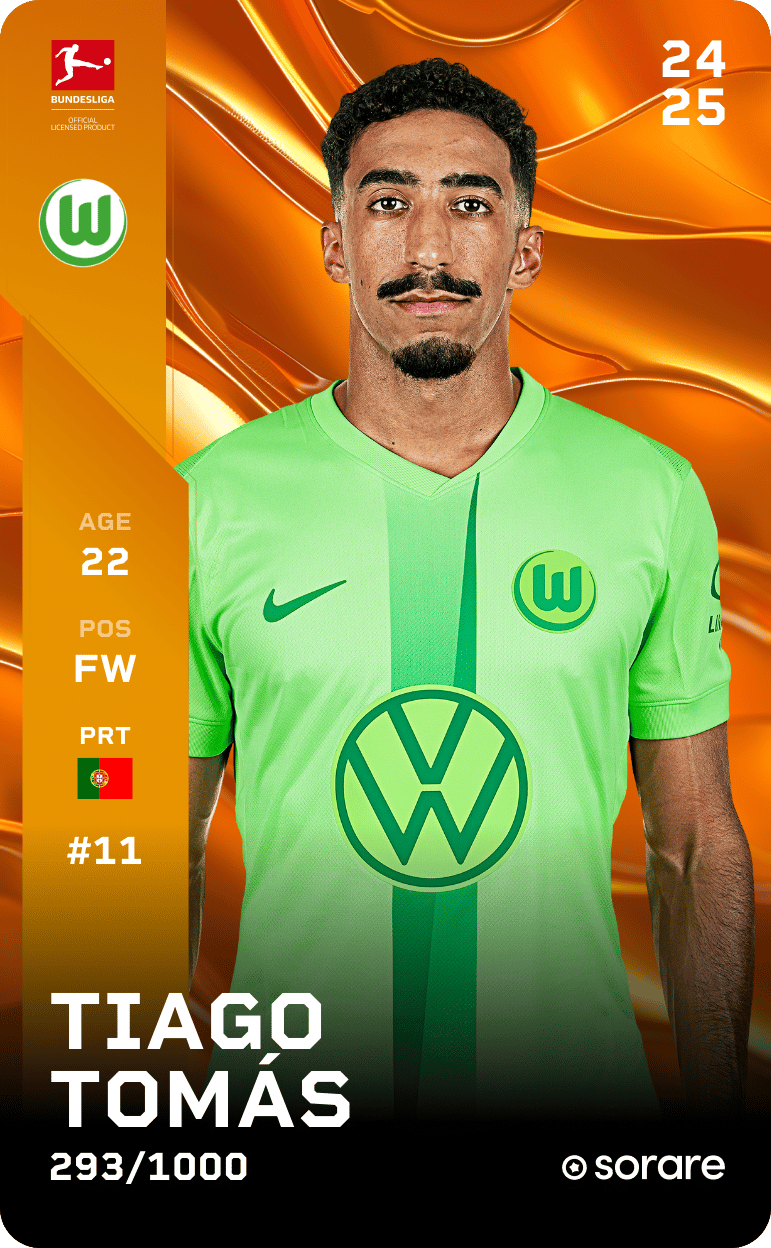 Tiago Tomás 2024-25 • Limited 293/1000