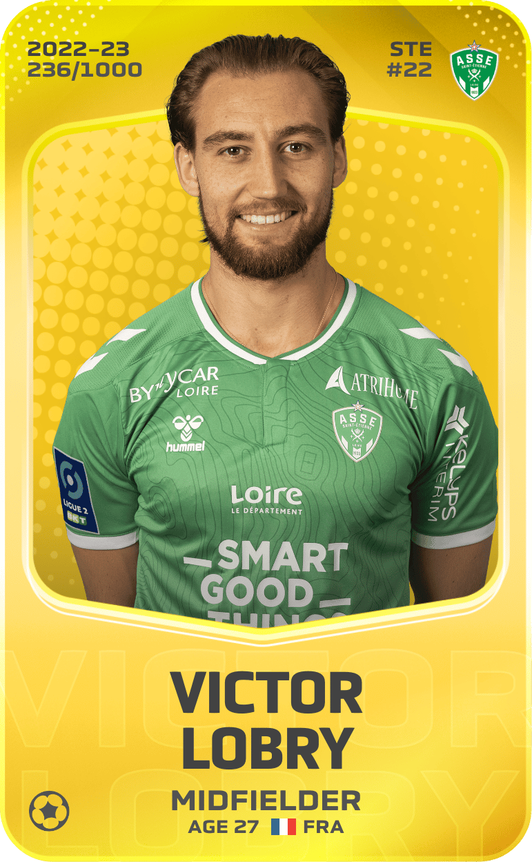 Victor Lobry 2022-23 • Limited 236/1000