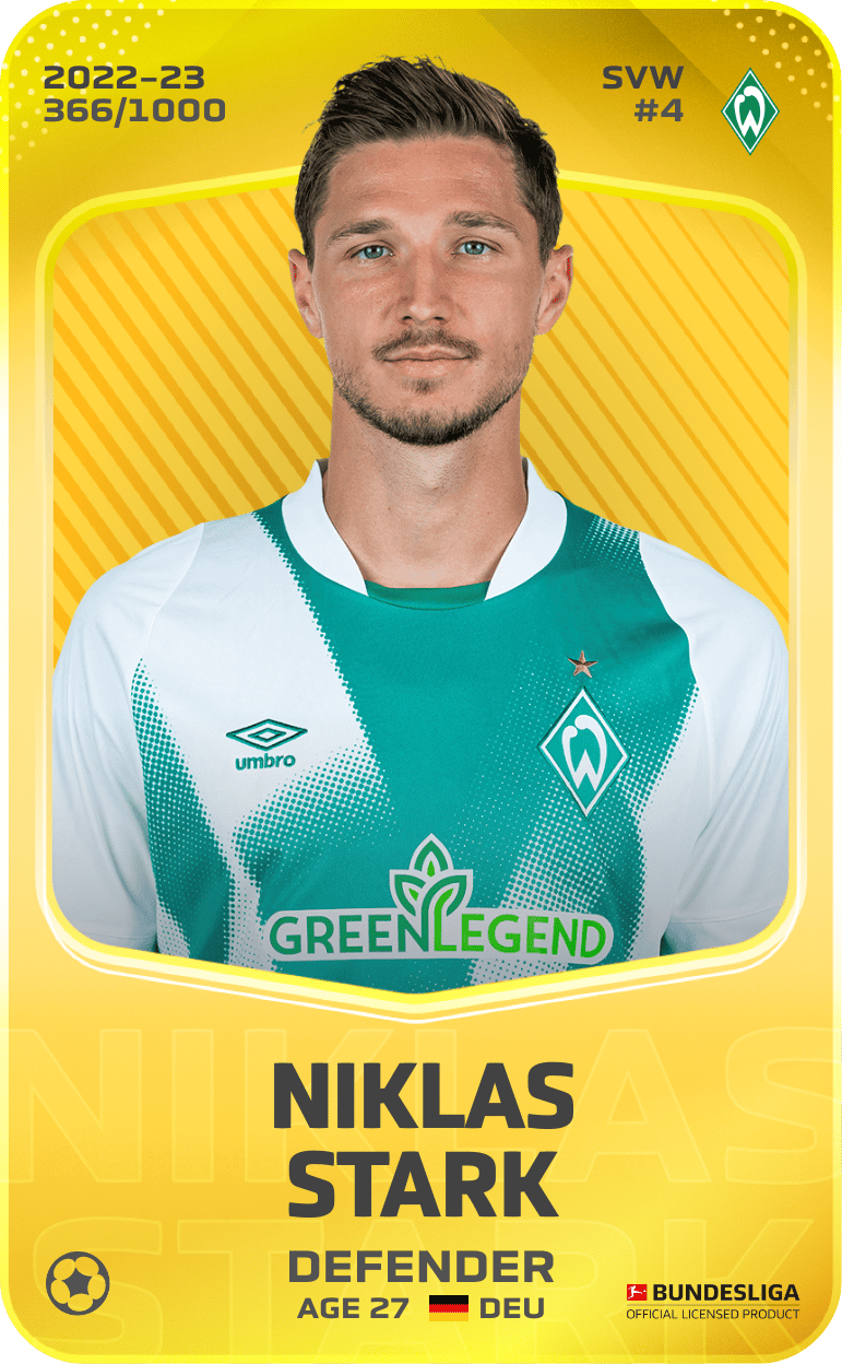 Niklas Stark 2022-23 • Limited 366/1000