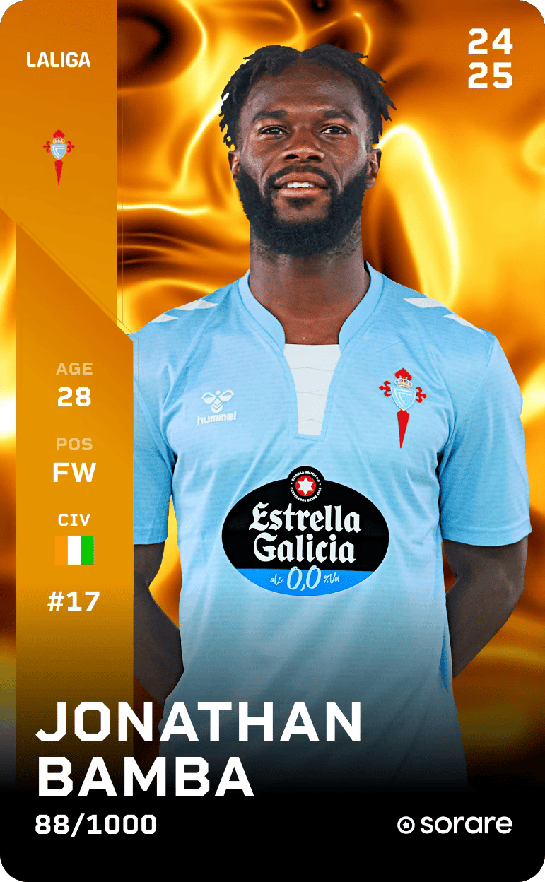 Jonathan Bamba 2024-25 • Limited 88/1000